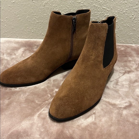 Aerosoles Suede Ankle Boots - Picture 1 of 6
